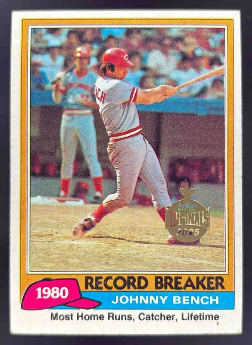2025 Topps Topps Originals #201 Johnny Bench