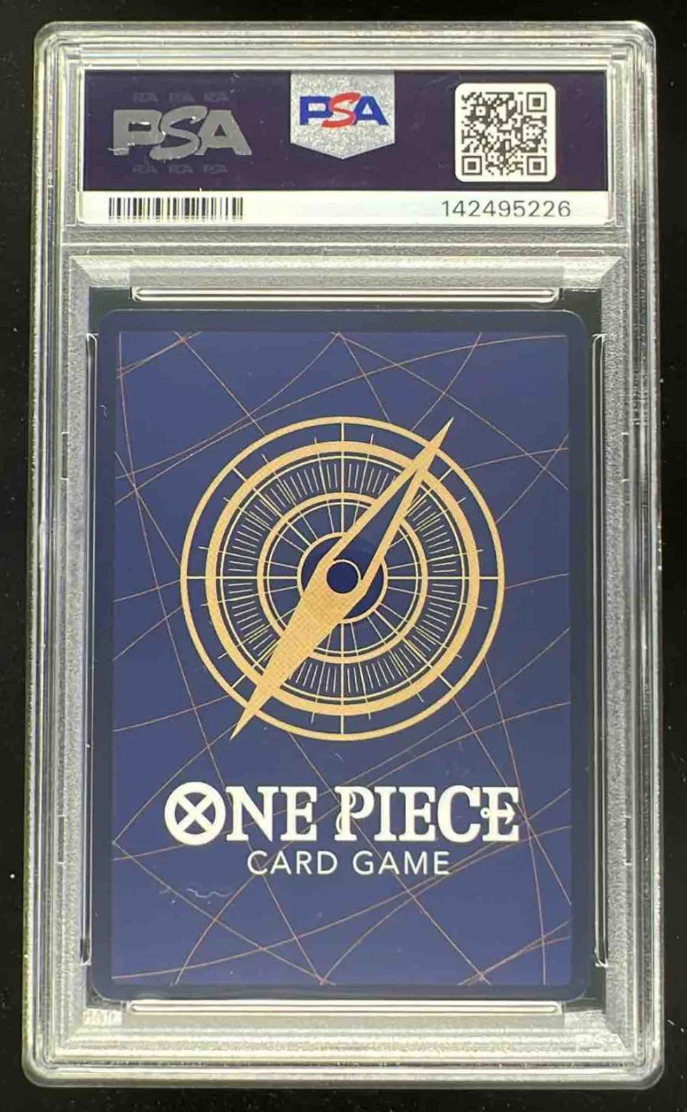 2025 One Piece OP13 EN #119 Portgas D Ace Wanted Alternate Art PSA 10 - Image 2
