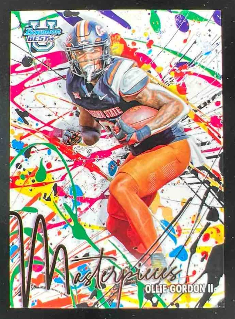 2024 Bowman Best University Bowman Masterpieces #BM-3 Ollie Gordon II