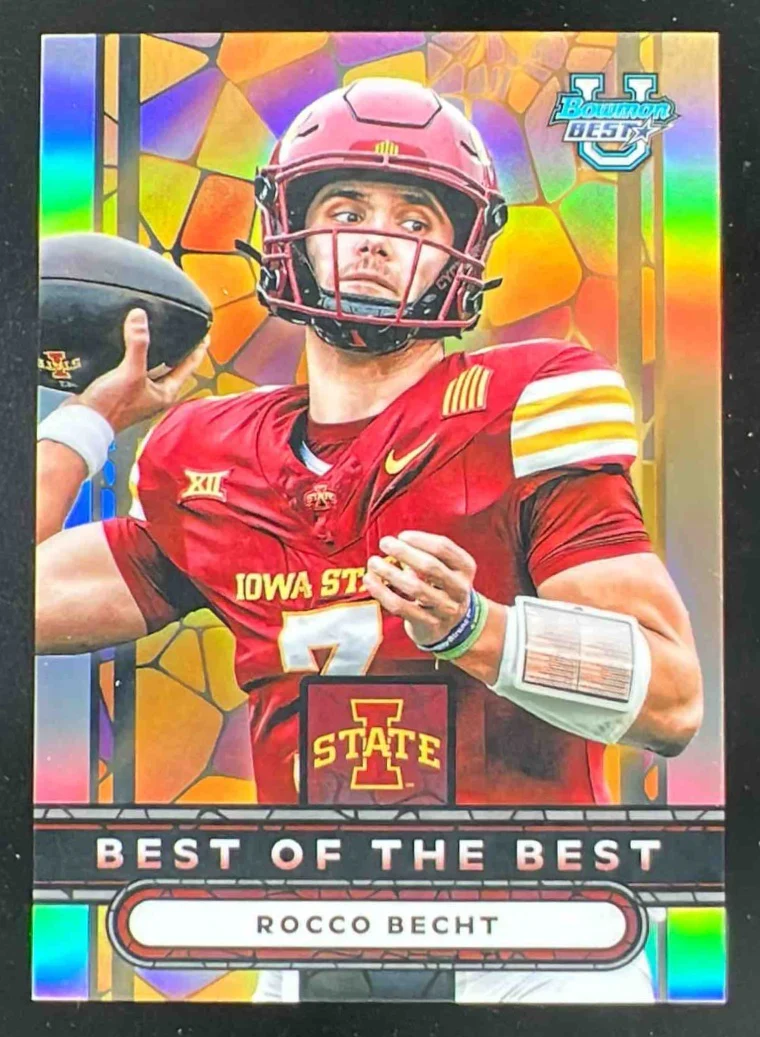 2025 Bowman Best University Best of the Best #BB-4 Rocco Becht