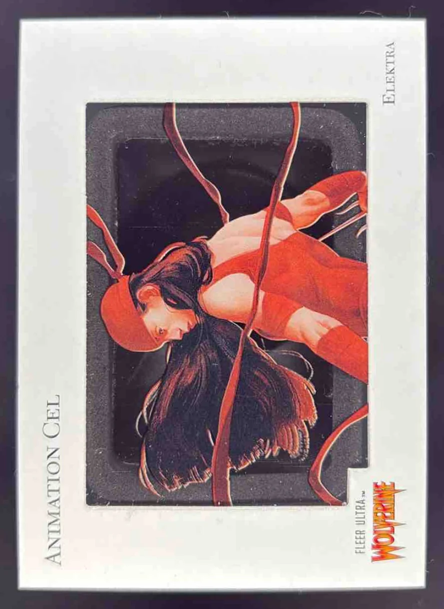 2023 Fleer Ultra Marvel Wolverine Animation Cel #21 Elektra