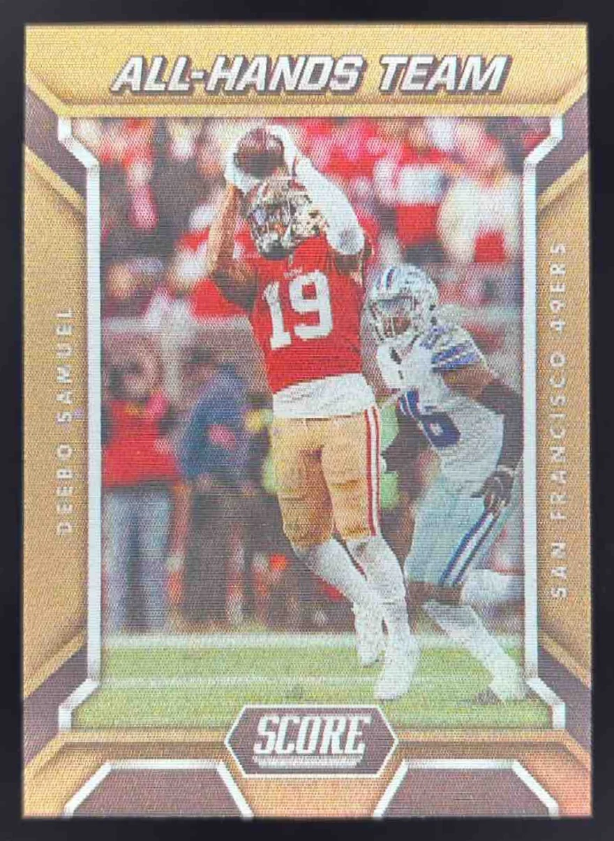 2023 Panini Score All Hands Team #AHT-17 Deebo Samuel