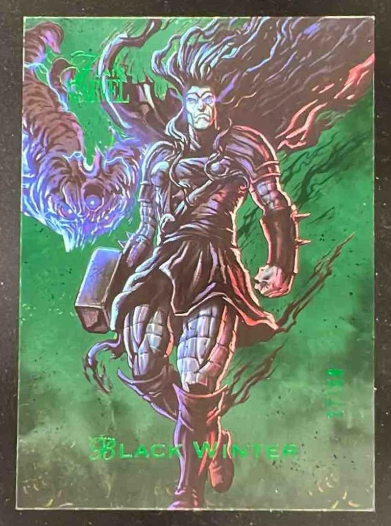 2023 Fleer Marvel Flair Summer #85 Black Winter /50