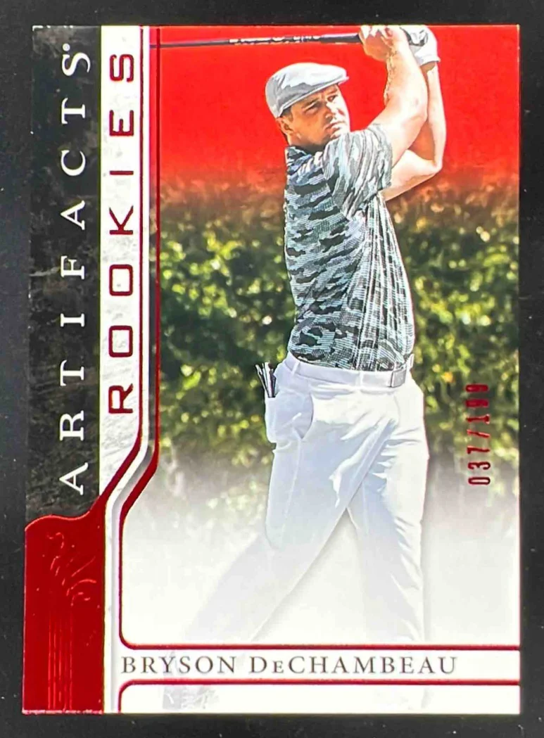 2021 Upper Deck Artifacts Red #62 Bryson DeChambeau /199