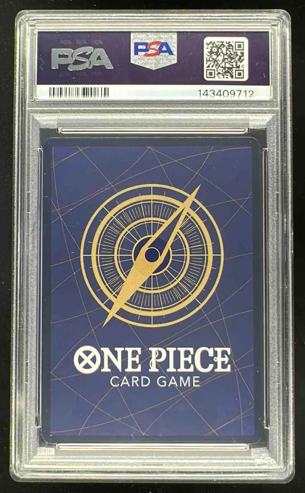 2024 One Piece OP09 EN Treasure Rare #004 Zoro Juurou PSA 10 - Image 2
