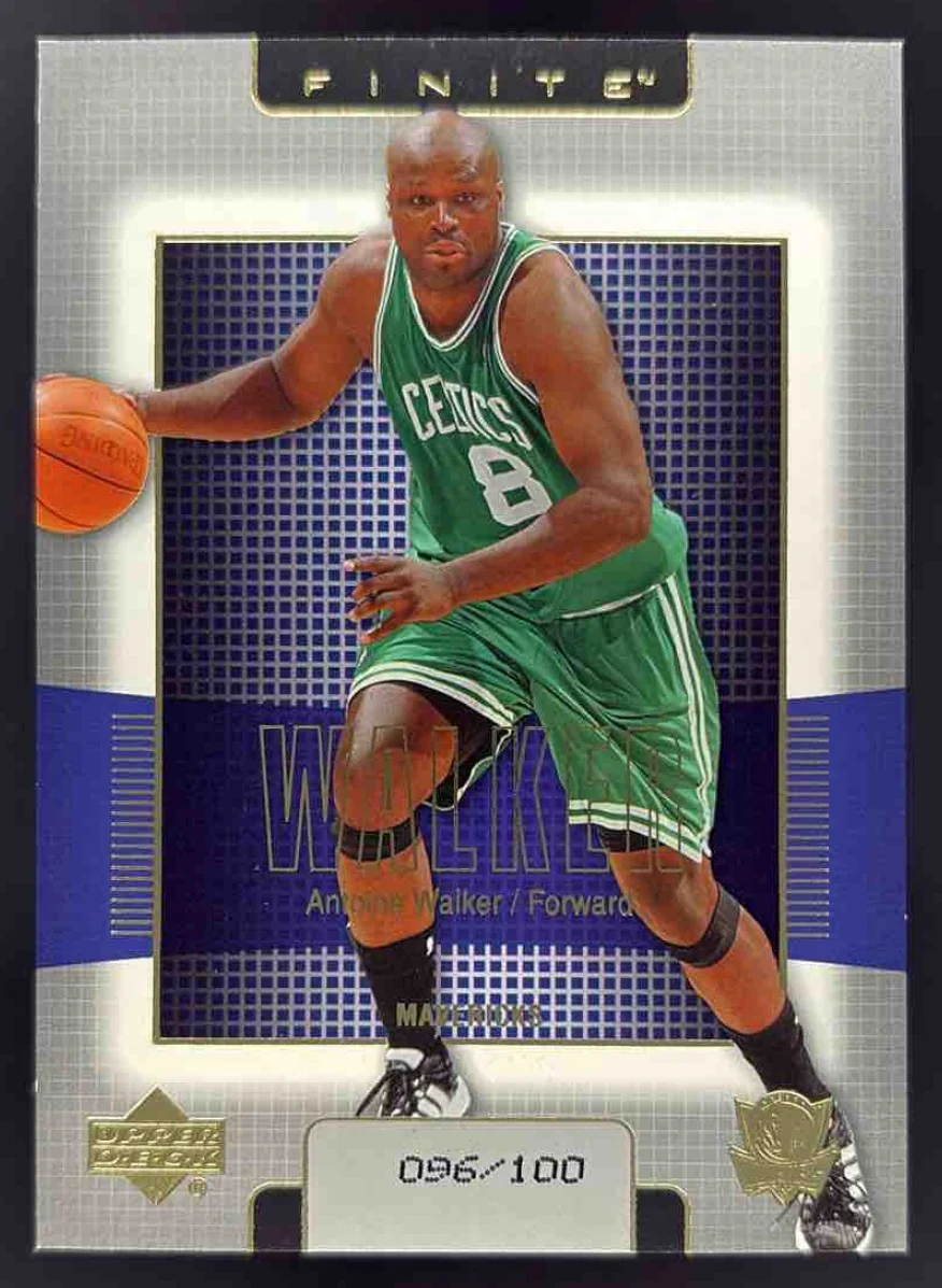 2003-04 Upper Deck Finite Gold #34 Antoine Walker /100