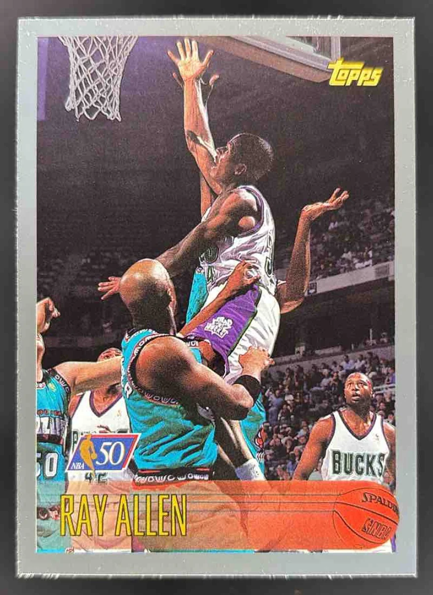 1996-97 Topps NBA at 50 #217 Ray Allen RC