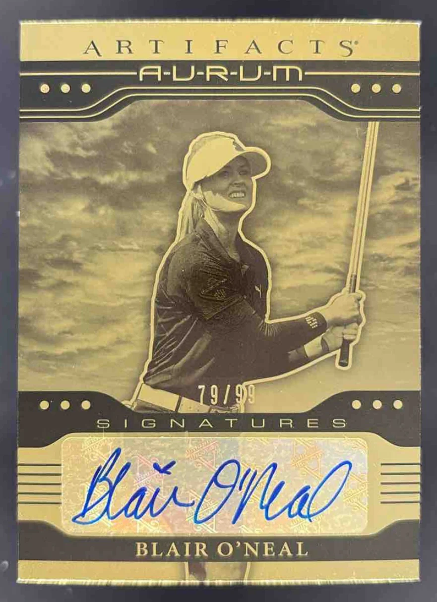 2021 Upper Deck Artifacts Aurum Signature #AS-BO Blair O'Neal Autograph Auto /99