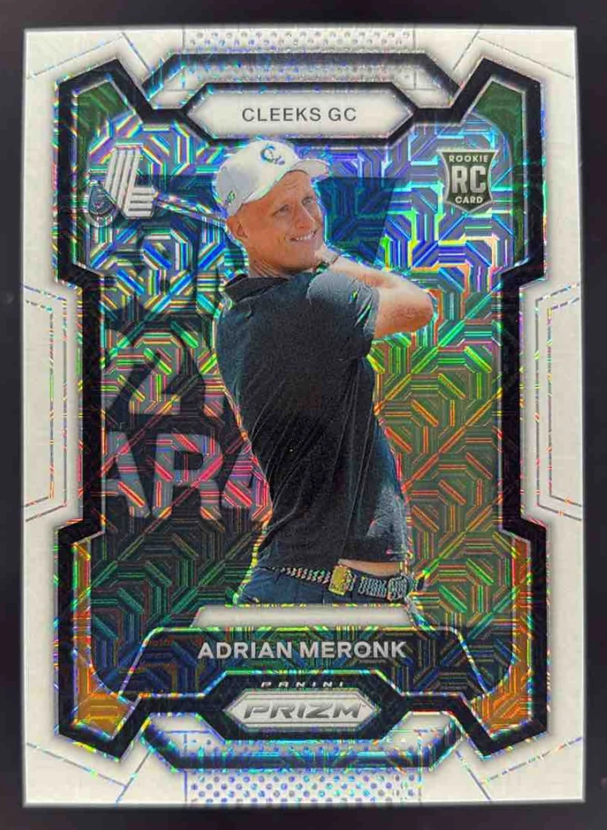 2024 Panini Prizm LIV White Mojo Prizm #41 Adrian Meronk /36