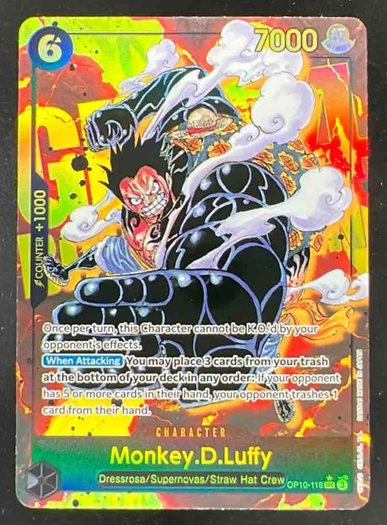 Monkey.D.Luffy 118 Parallel - Royal Blood OP10