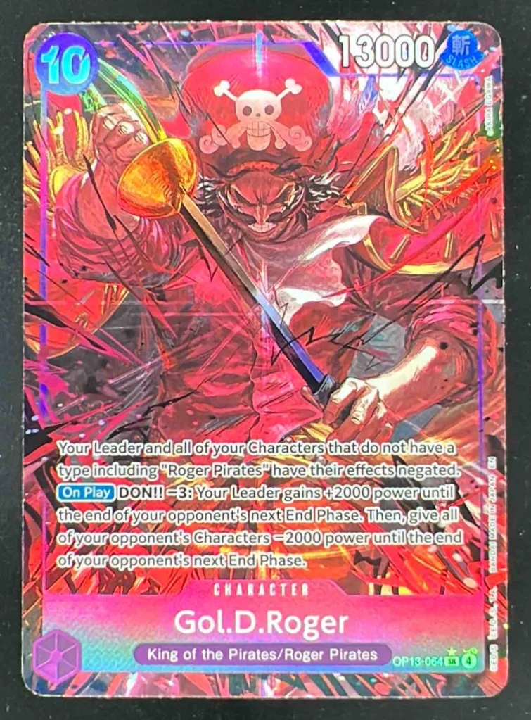 Gol.D.Roger 064 Alternate Art - Carrying On His Will OP13