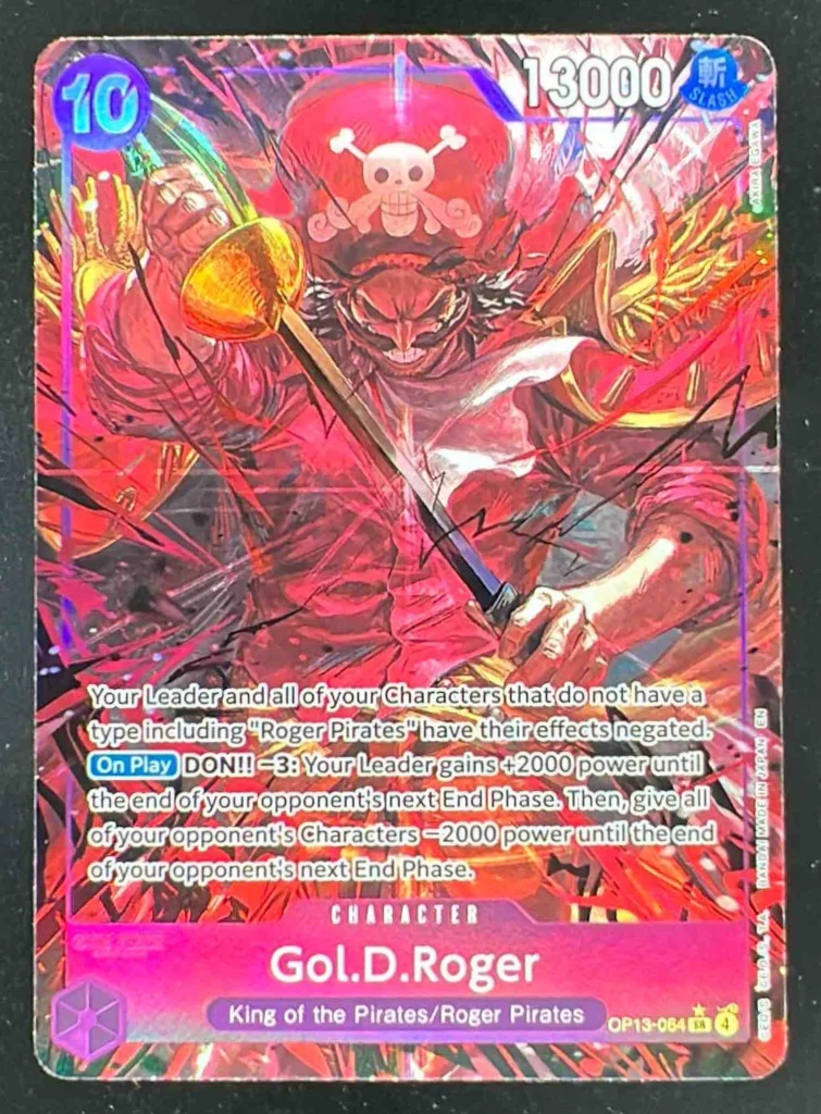 Gol.D.Roger 064 Alternate Art - Carrying On His Will OP13