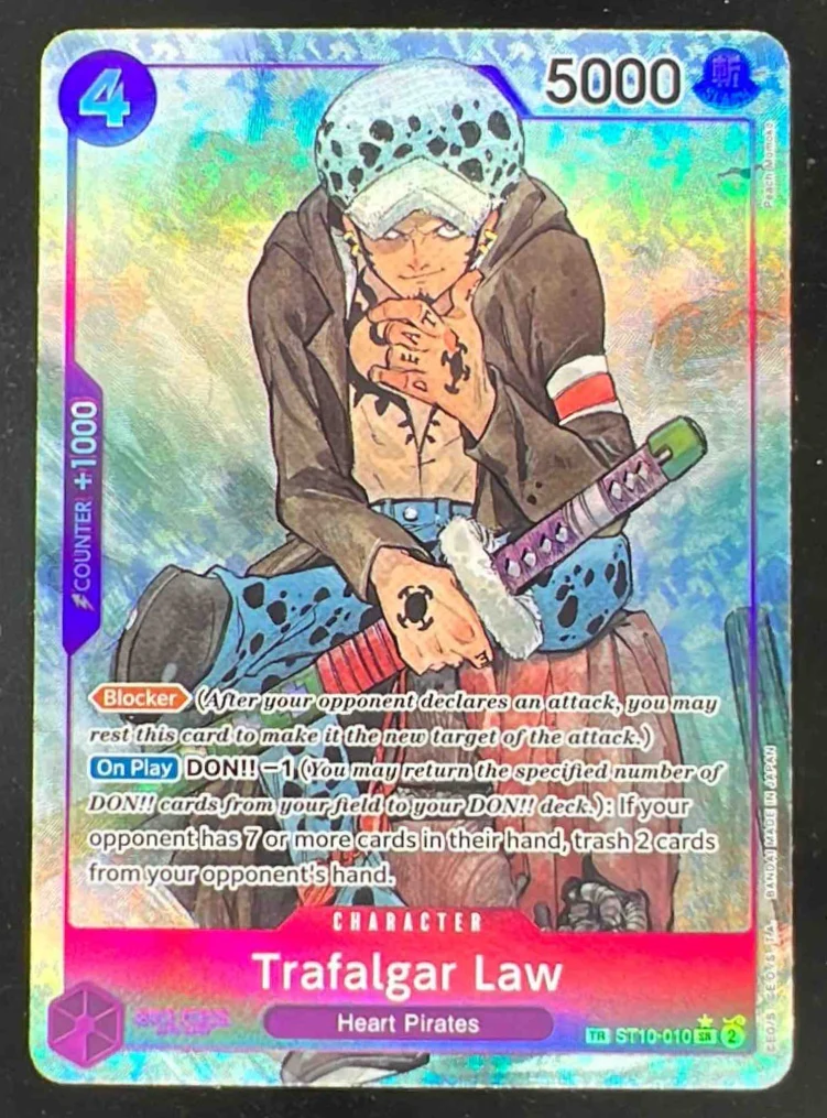 2024 One Piece 500 Years in the Future Special Alternate Art #010 Trafalgar Law