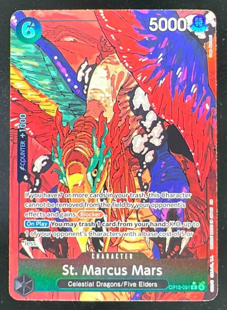 St. Marcus Mars Alternate Art - Carrying On His Will OP13