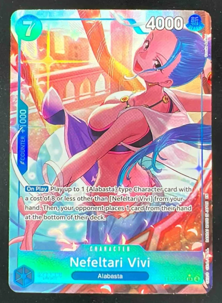 Nefeltari Vivi Alt Art - EB04-025 - One Piece TCG: The Azure Sea?s Seven