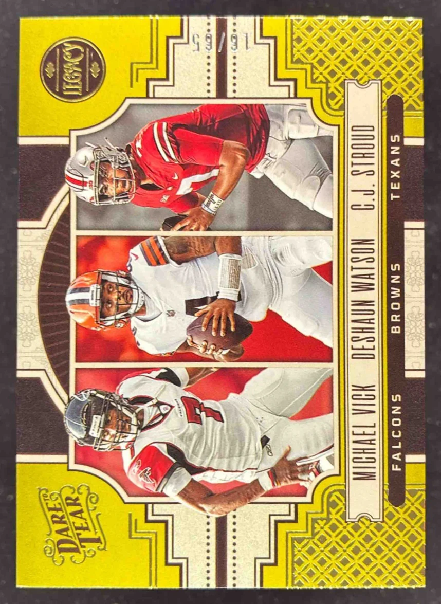 2023 Legacy Past Present Future Dare to Tear Michael Vick Watson C.J. Stroud /65