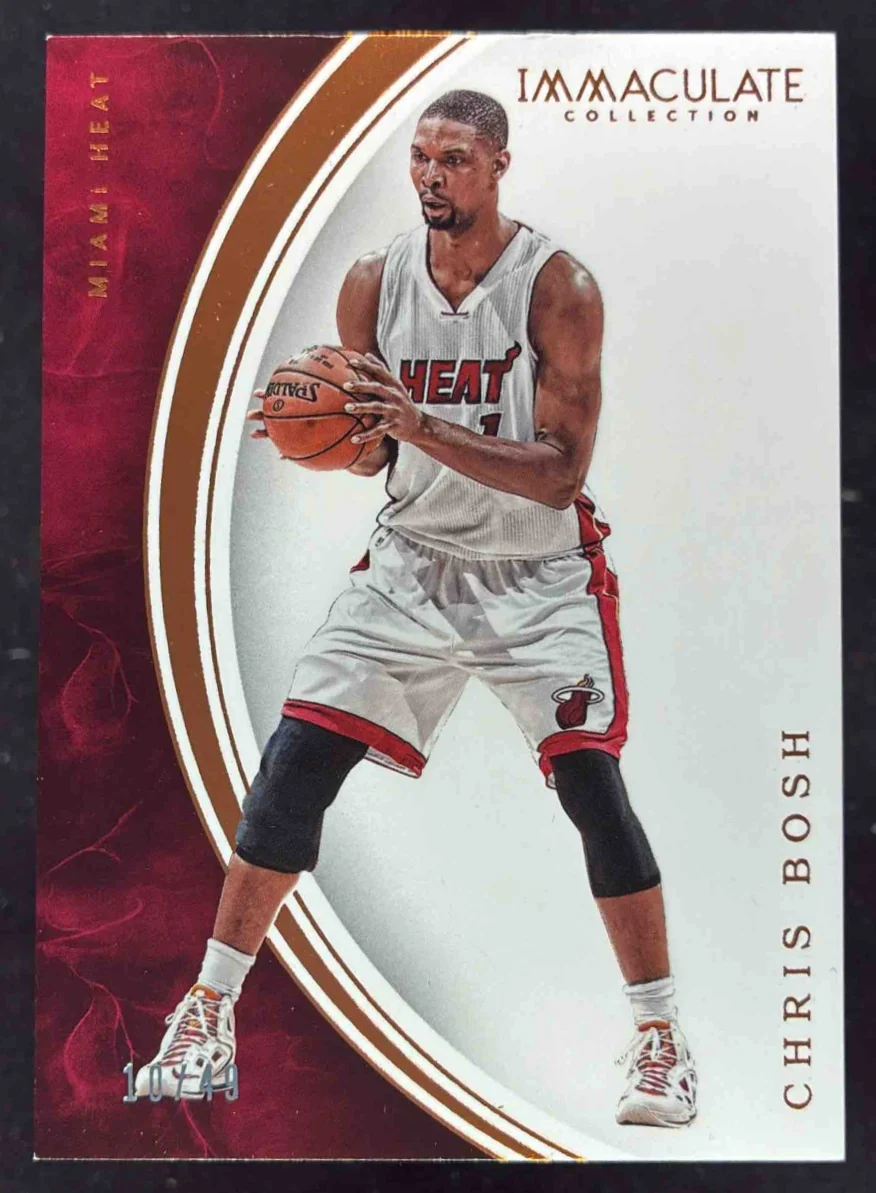 2015-16 Panini Immaculate Collection Bronze #31 Chris Bosh /49