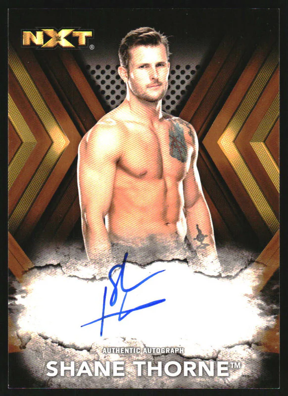 2017 Topps WWE NXT Autographs Bronze #RAST Shane Thorne Auto /99