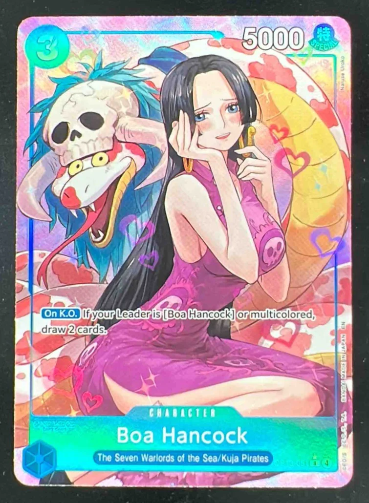 Boa Hancock Alternate Art - Carrying On His Will OP13