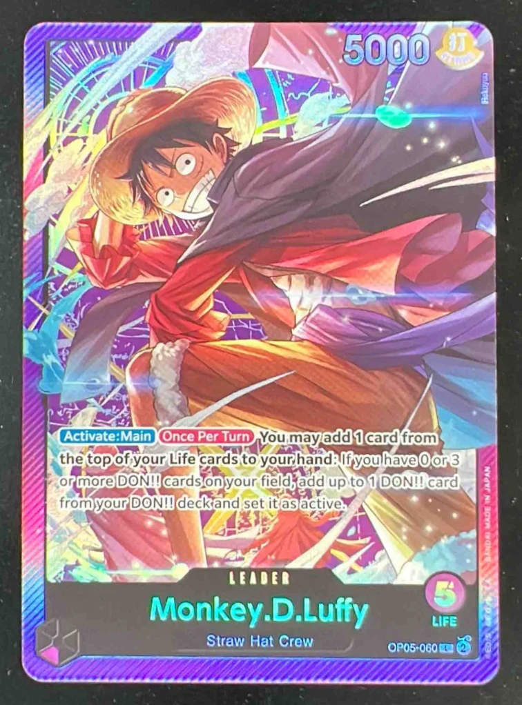 Monkey.D.Luffy Sound Loader Vol. 1 - One Piece Promotion Cards OP-PR