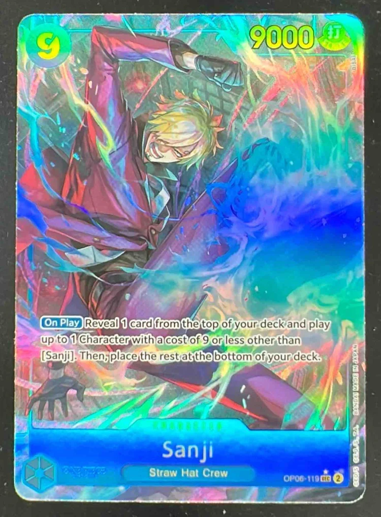 Sanji Alternate Art - Wings of the Captain OP06