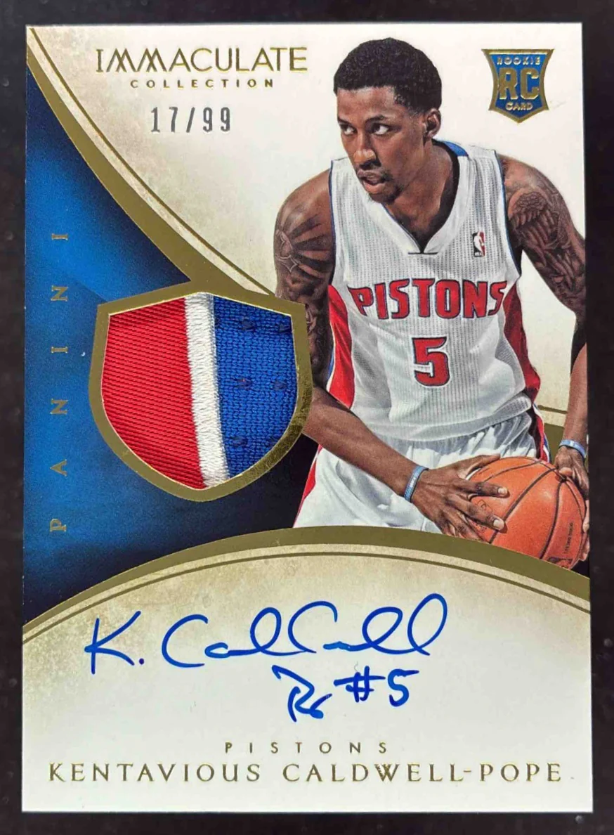 2013-14 Panini Immaculate Collection #115 Kentavious Caldwell-Pope RC Auto /99