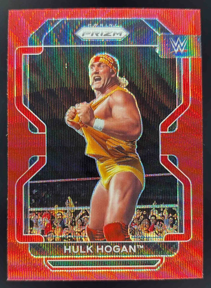 2022 Panini Prizm WWE Ruby Wave #195 Hulk Hogan