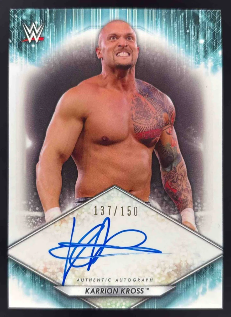 2021 Topps WWE Autographs #A-KK Karrion Kross Autograph Auto /150