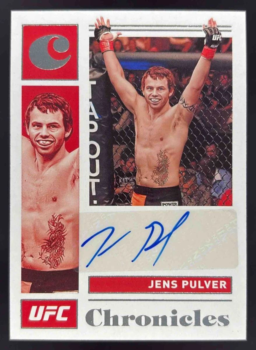 2021 Chronicles UFC Chronicles Signatures #CS-JPV Jens Pulver Autograph Auto
