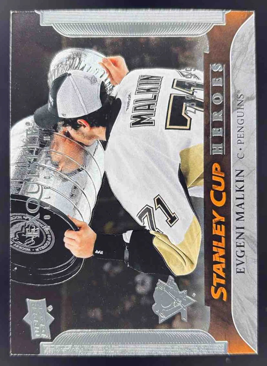 2025 Black Diamond Exquisite Collection Stanley Cup Heroes Evgeni Malkin /299
