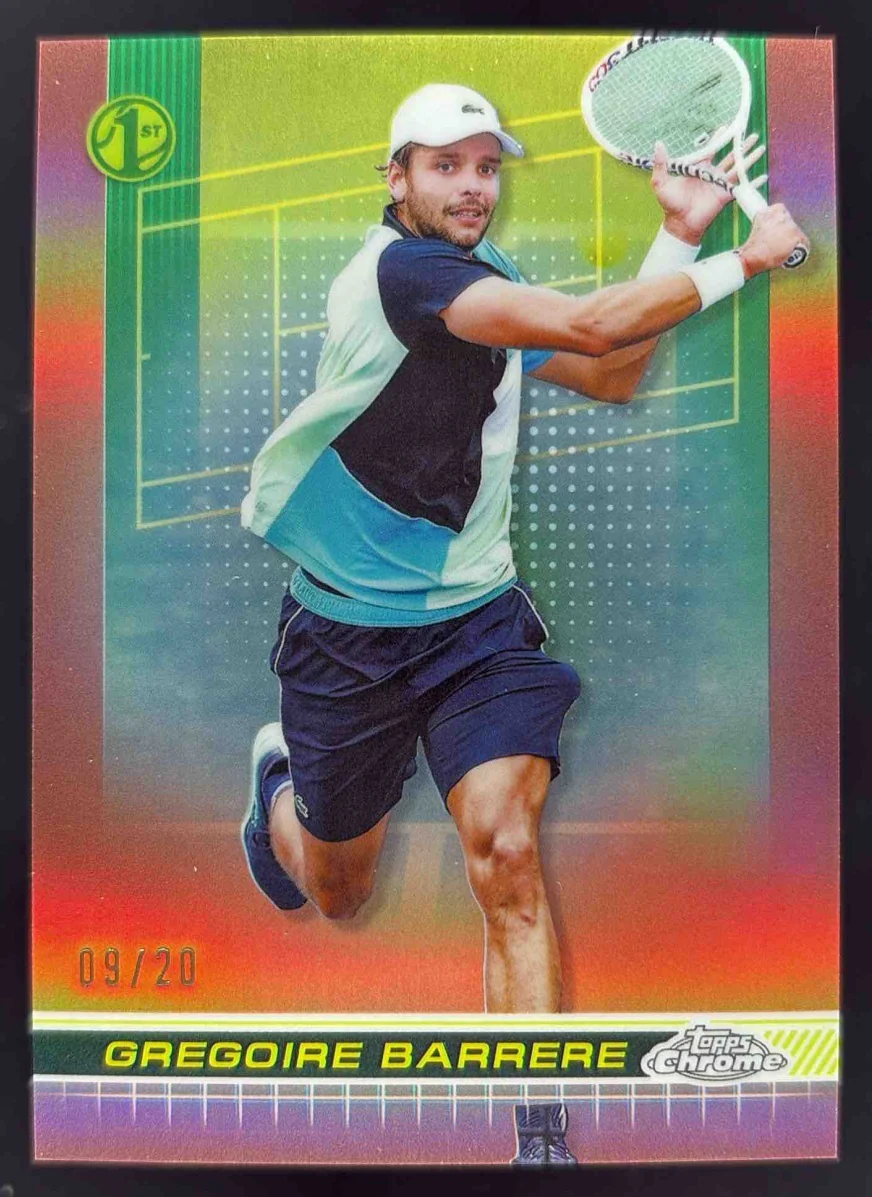 2024 Topps Chrome Rose Gold Refractor #43 Gregoire Barrere /20