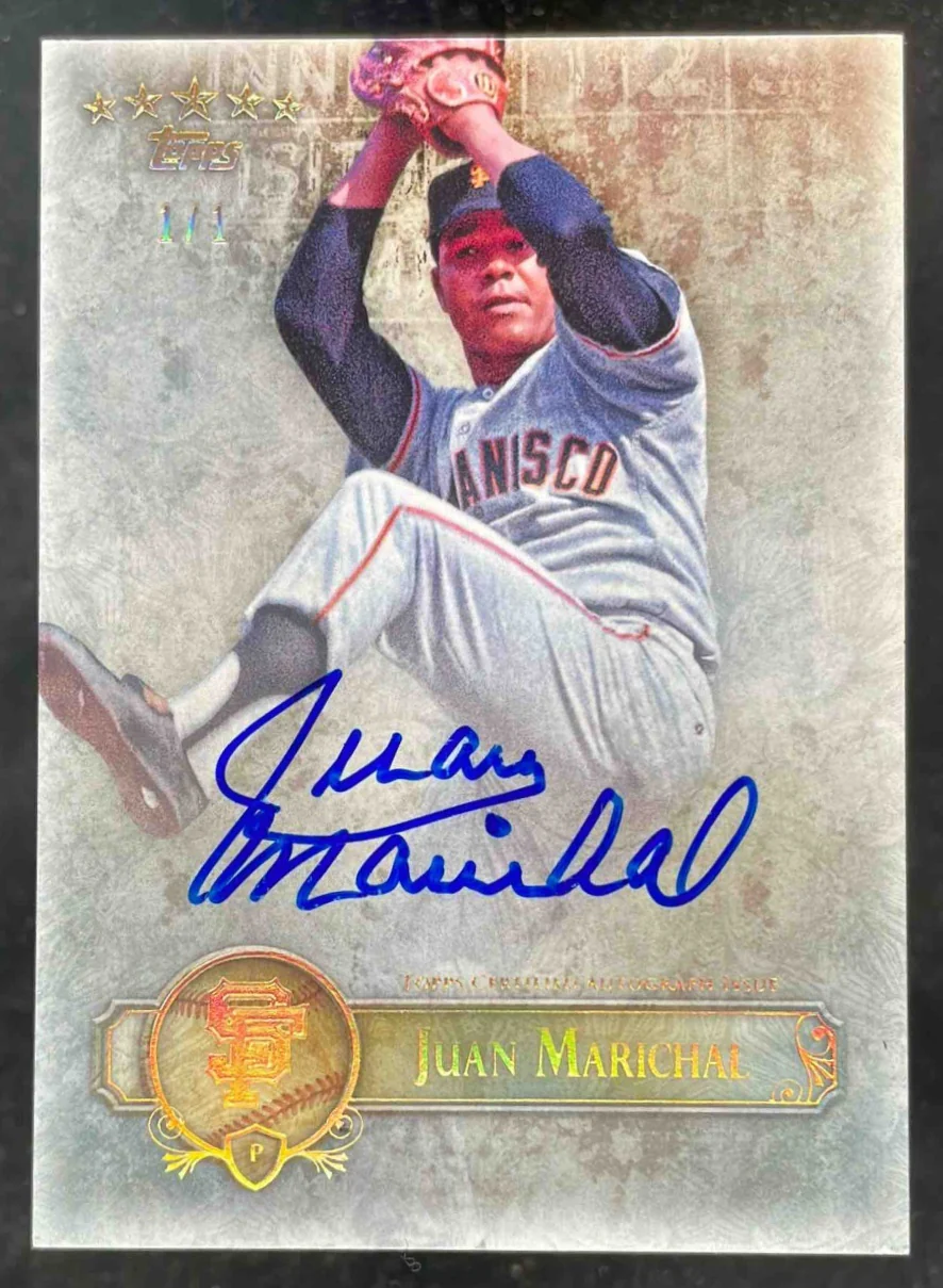 2013 Topps Five Star Autographs Five Star #FSBA-JM Juan Marichal Auto 1/1