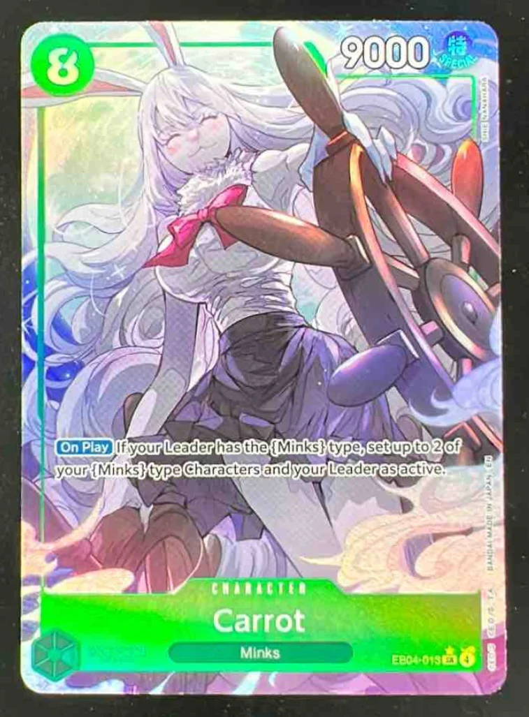 One Piece Carrot Alternate Art - The Azure Sea's Seven EB04 013