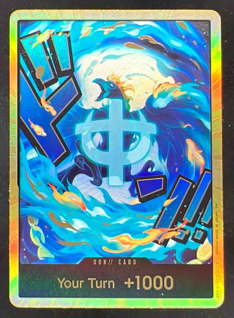One Piece Japanese Don!! Card Gold Frame Marco