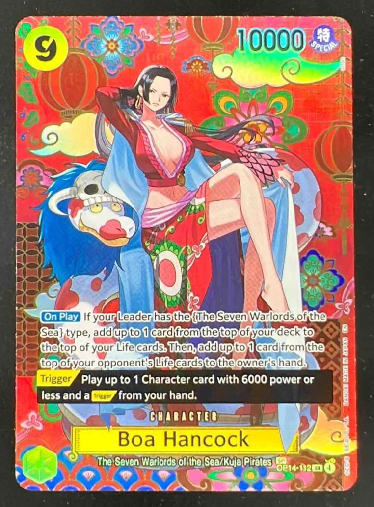 One Piece Boa Hancock - OP14-112 SP - The Azure Sea's Seven OP14