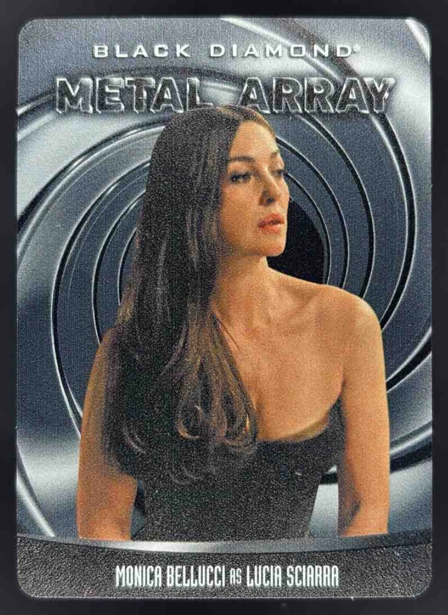 2023 Black Diamond James Bond 007 Metal Array #M-5 Monica Bellucci Lucia