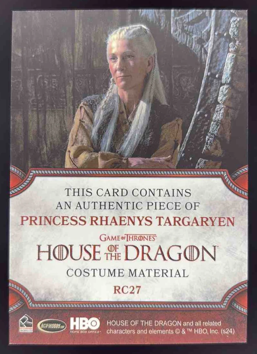 Game of Thrones House of the Dragon Costume Material Princess Rhaenys Targaryen - Image 2