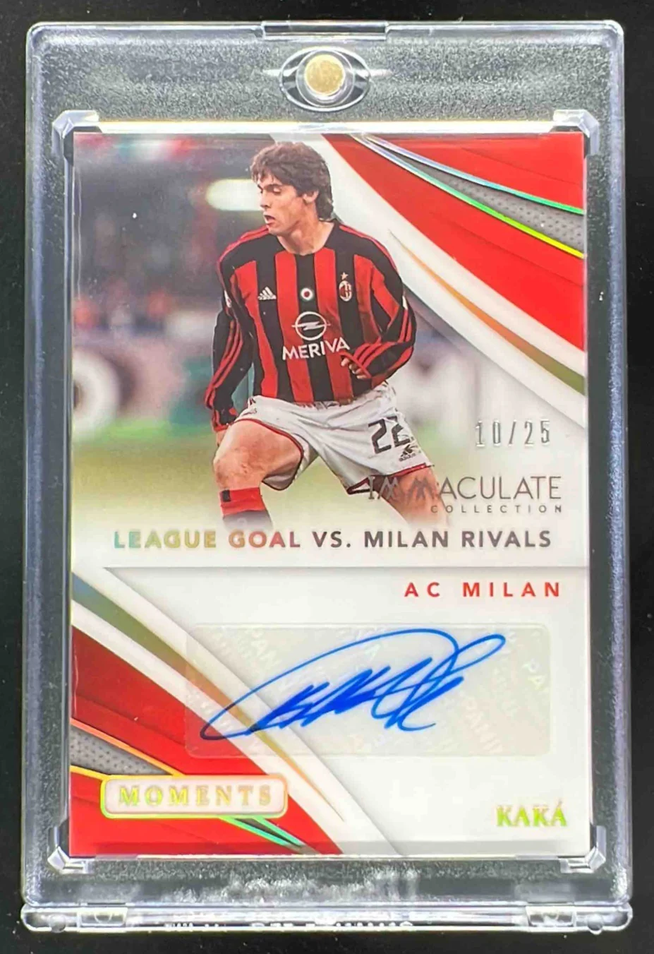 2021 Panini Immaculate Collection Moments #MO-K Kaka Autograph Auto /25