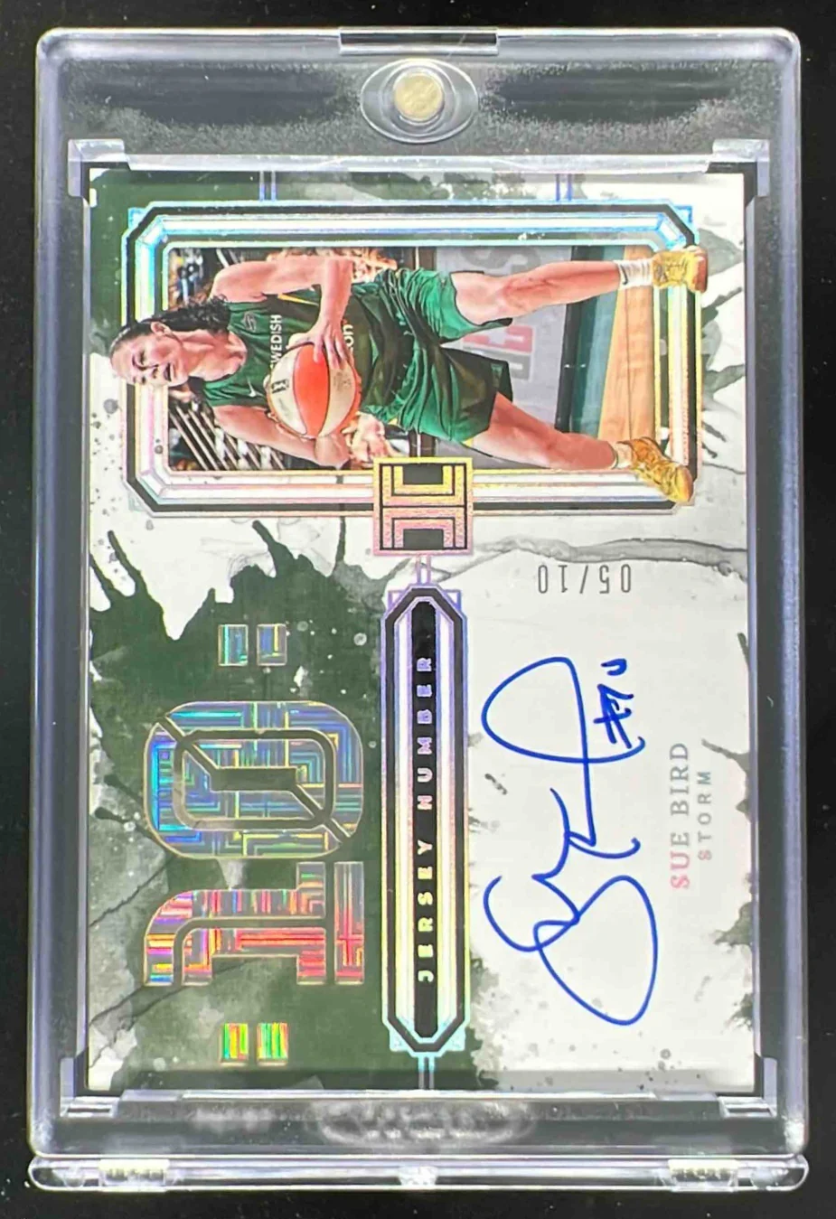 2025 Panini Impeccable WNBA Jersey Number Autographs #2 Sue Bird Auto /10