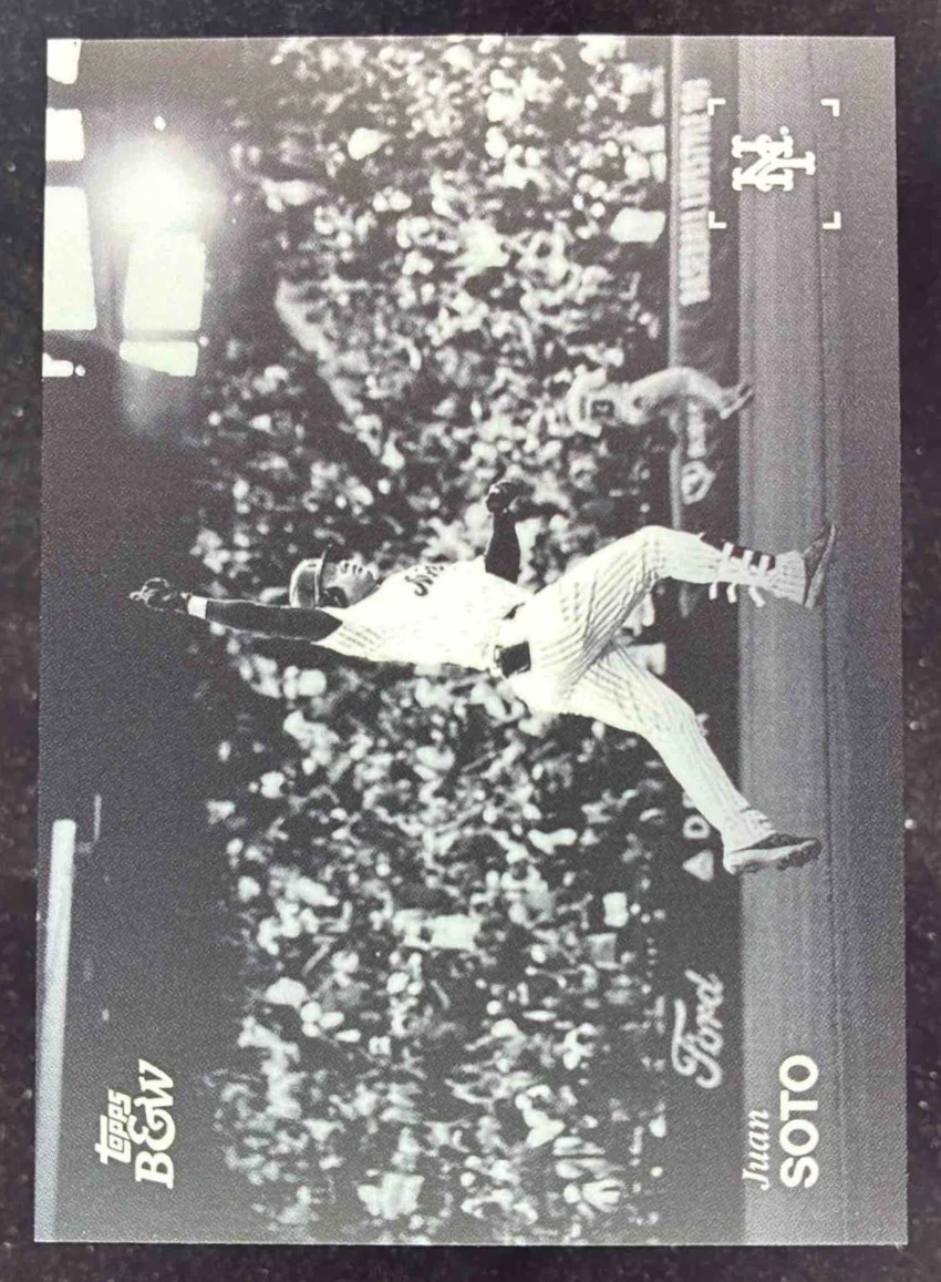 2025 Topps Black and White Image Variations Short Prints #82-SP Juan Soto SP