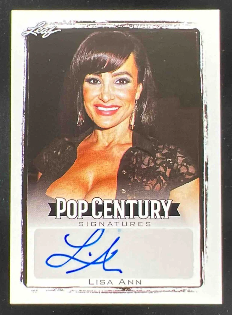 2017 Leaf Pop Century #BA-LA1 Lisa Ann Auto