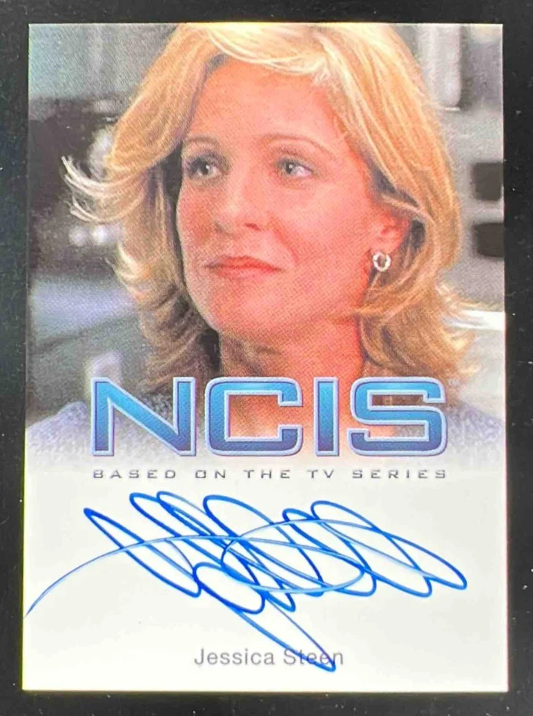 2012 CBS NCIS Autograph Jessica Steen Paula Cassidy Auto