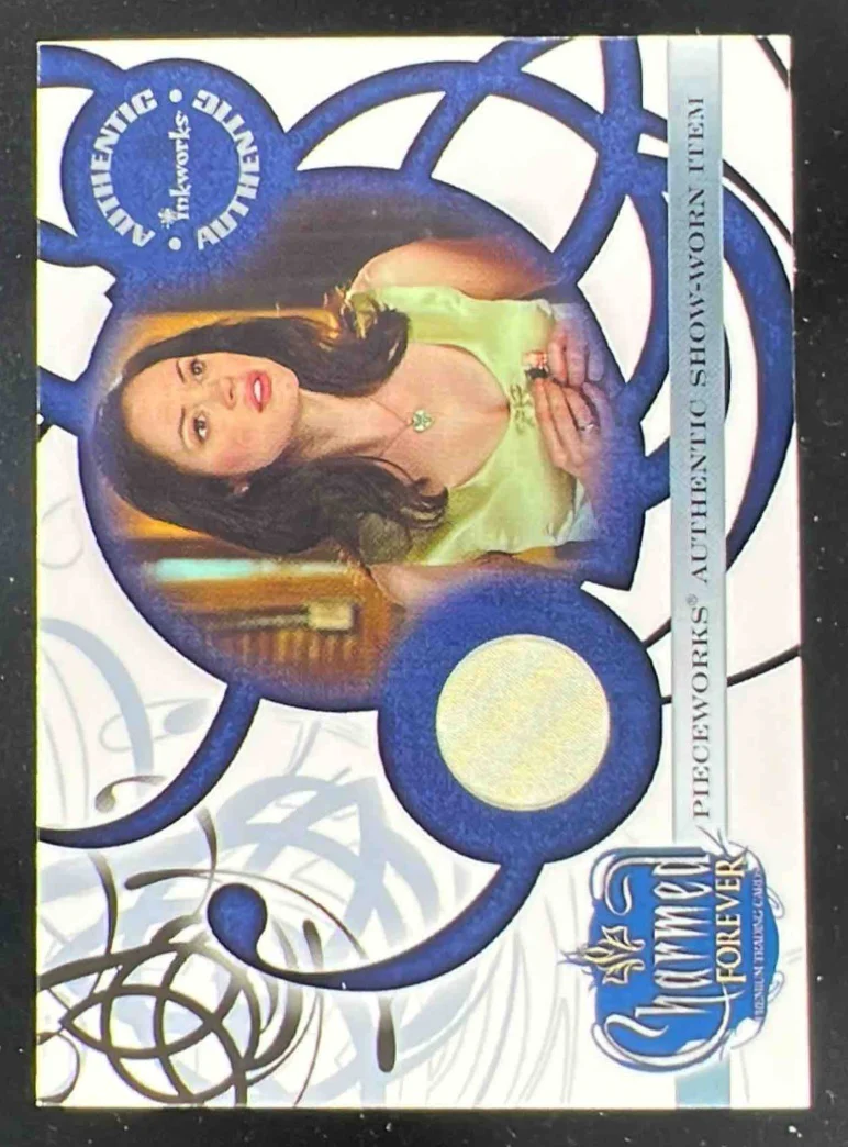 2007 Inkworks Charmed Forever Pieceworks #PW8 Rose McGowan