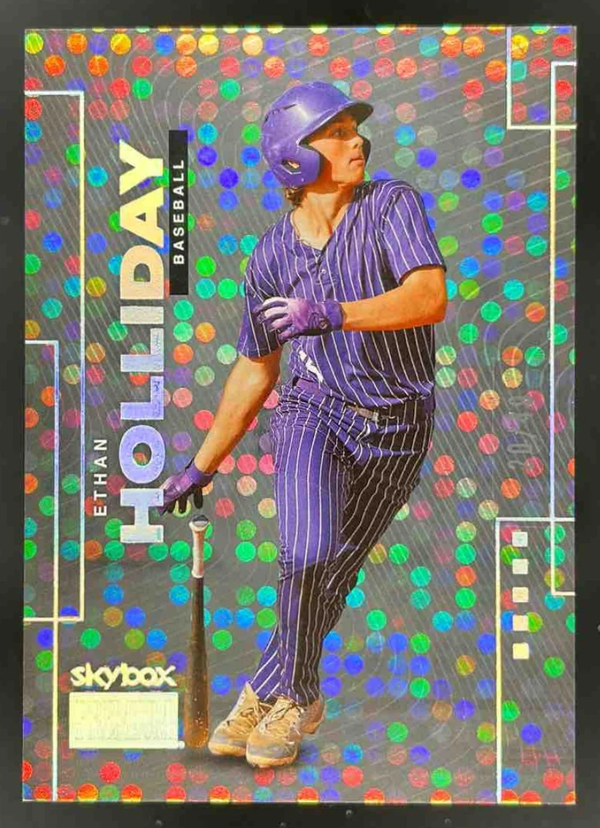 2024 SkyBox Metal Universe Champions Premium Star Opal #S-26 Ethan Holliday /49