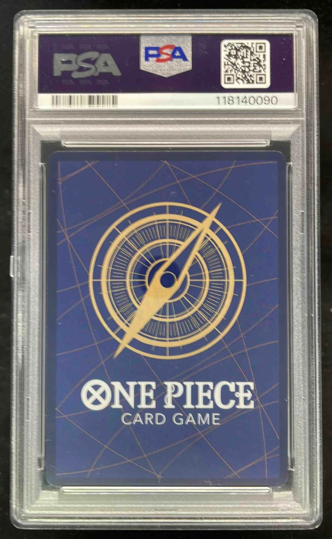 2024 One Piece OP08 EN Manga Alternate Art #118 Silvers Rayleigh PSA 9 - Image 2