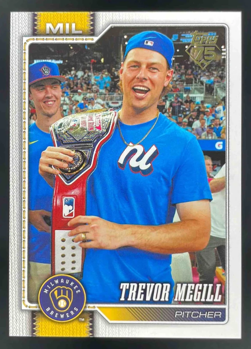 2026 Topps Golden Mirror Variation SSP #141 Trevor Megill