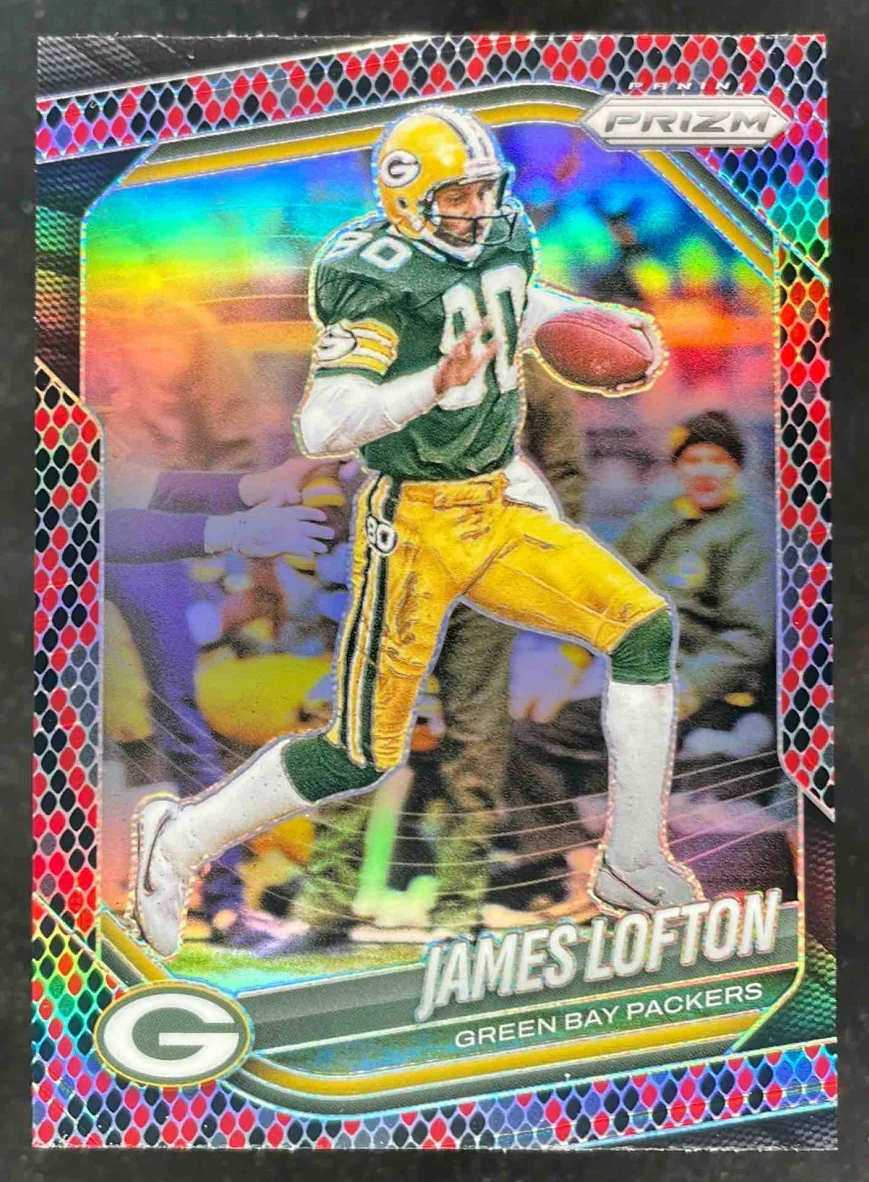 2025 Panini Prizm Snakeskin Prizm #149 James Lofton
