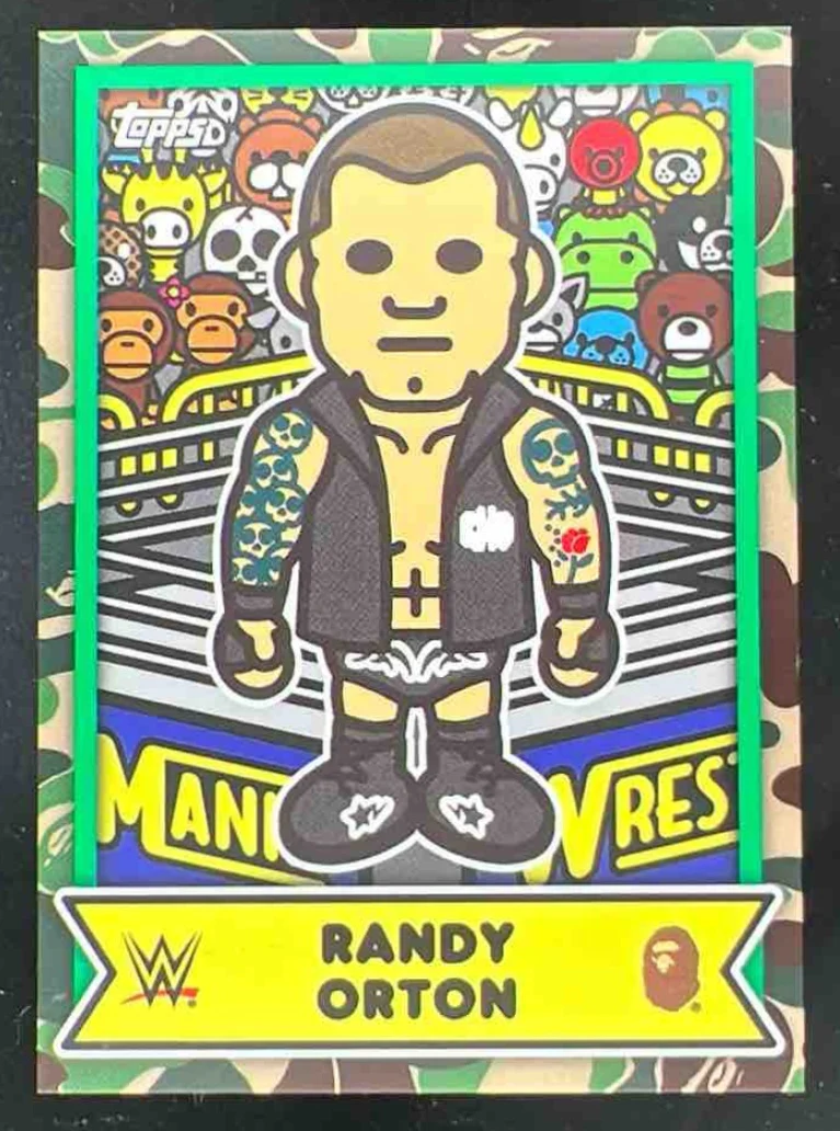 2025 Topps WWE x Bape Baby Milo Camo #10 Randy Orton