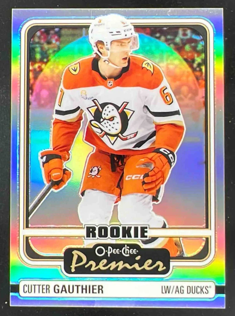 2024-25 O-Pee-Chee Platinum O-Pee-Chee Premier #OP26 Cutter Gauthier