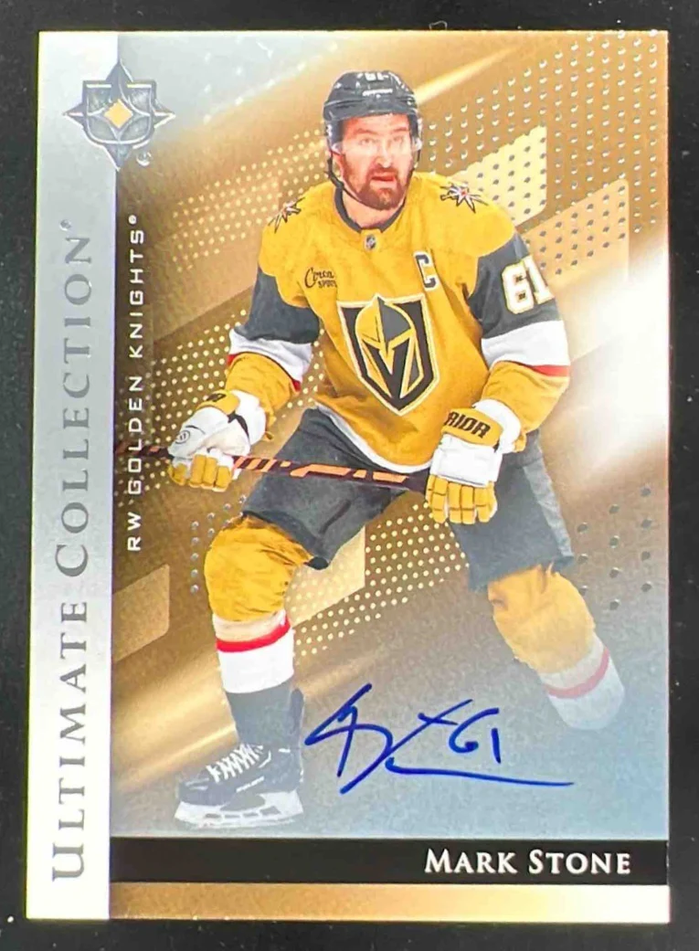 2024-25 Upper Deck Ultimate Collection #38 Mark Stone Auto